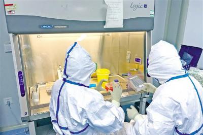 Lhasa Customs conducts novel coronavirus tests