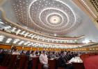 May 27,2020 -- The closing meeting of the third session of the 13th National Committee of the Chinese People`s Political Consultative Conference (CPPCC) is held at the Great Hall of the People in Beijing, capital of China, May 27, 2020. (Xinhua/Xing Guangli)