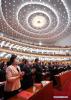 May 28,2020 -- The closing meeting of third session of the 13th National People`s Congress (NPC) is held at the Great Hall of the People in Beijing, capital of China, May 28, 2020. (Xinhua/Wang Yuguo)