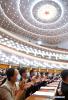 May 28,2020 -- The closing meeting of the third session of the 13th National People`s Congress (NPC) is held at the Great Hall of the People in Beijing, capital of China, May 28, 2020. (Xinhua/Ju Peng)