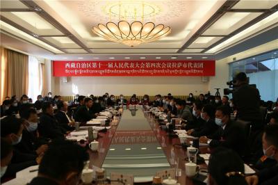 Deputies of Lhasa Delegation deliberated on the work report