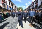 July 23,2021 -- Xi Jinping, general secretary of the Communist Party of China Central Committee, makes an inspection tour of Lhasa, capital city of Southwest China`s Tibet autonomous region, on Thursday, July 22, 2021. [Photo/Xinhua]