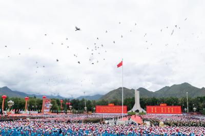 China holds celebration of 70th anniversary of Tibet’s peaceful liberation