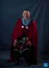 Yabao, 74, tells the legend of Lhoba ancestors in Namyi Lhoba Ethnic Township of Mainling County, southwest China`s Tibet Autonomous Region, April 12, 2022.