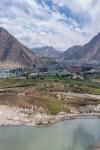 Aerial photo shows the Yarlung Zangbo River in Shannan, southwest China`s Tibet Autonomous Region, May 27, 2022. (Xinhua/Sun Fei)