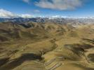 This aerial photo taken on May 26, 2023 shows a road leading to Mount Qomolangma in southwest China`s Tibet Autonomous Region. (Photo by Tenzin Norbu/Xinhua)