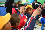 Pupils attend a science class at a primary school of Zhaxizom Township in Tingri County, Xigaze City, southwest China`s Tibet Autonomous Region, June 5, 2023.