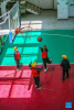 A pupil shoots during a basketball class at a primary school of Zhaxizom Township in Tingri County, Xigaze City, southwest China`s Tibet Autonomous Region, June 5, 2023.