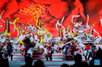Dancers perform at the opening ceremony of the 5th China Xizang Tourism and Culture Expo in Lhasa, capital of southwest China`s Tibet Autonomous Region, June 16, 2023. Nearly 1,000 businesses from home and abroad have brought about 10,000 kinds of products to the culture and tourism expo that opened Friday in Lhasa. (Xinhua/Zhang Rufeng)