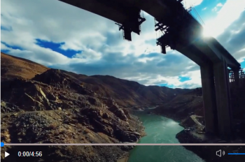Discovering Tibet with FPV drone: Bridgebuilder witnesses Tibet's development