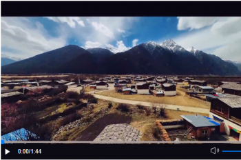 Discovering Tibet with FPV drone: Well-preserved ancient village