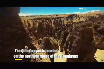 Discovering Tibet with FPV drone: Qilin Canyon