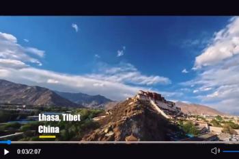 Discovering Tibet with FPV drone: Potala Palace