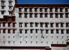 Workers paint the wall of the Potala Palace during an annual renovation of the ancient architectural complex in Lhasa, southwest China`s Tibet Autonomous Region, Oct. 18, 2023. (Xinhua/Jigme Dorje)