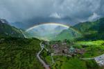 Zhagana village in Gannan Tibetan autonomous prefecture, Gansu province, was named Best Tourism Village of 2023 by the United Nations World Tourism Organization on Oct 18. [Photo provided to chinadaily.com.cn]