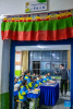 Sichod Drolma (standing) answers teacher`s question during a class at Damxung County Middle School in Damxung County, southwest China`s Xizang Autonomous Region, Nov. 9, 2023. (Xinhua/Sun Fei)