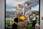 Tibet`s 5th Youth Painting and Calligraphy Exhibition Opened in Lhasa