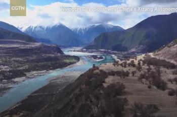 Breathtaking spring scenery boosts tourism in Xizang
