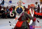 Artists stage a Tibetan opera performance near the Potala Palace in Lhasa, southwest China`s Xizang Autonomous Region, on June 12, 2024. (Photo: China News Service/ Li Lin)