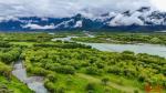 Photo shows the picturesque summer scenery of Yani national wetland park in Nyingchi, southwest China’s Xizang Autonomous Region. (People’s Daily Online/Tsering Norbu)