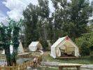 Operating picnic camp sites has become one of the main income sources for villagers in Dagtse district of Lhasa, Xizang autonomous region in recent years. [Photo by Palden Nyima/chinadaily.com.cn]